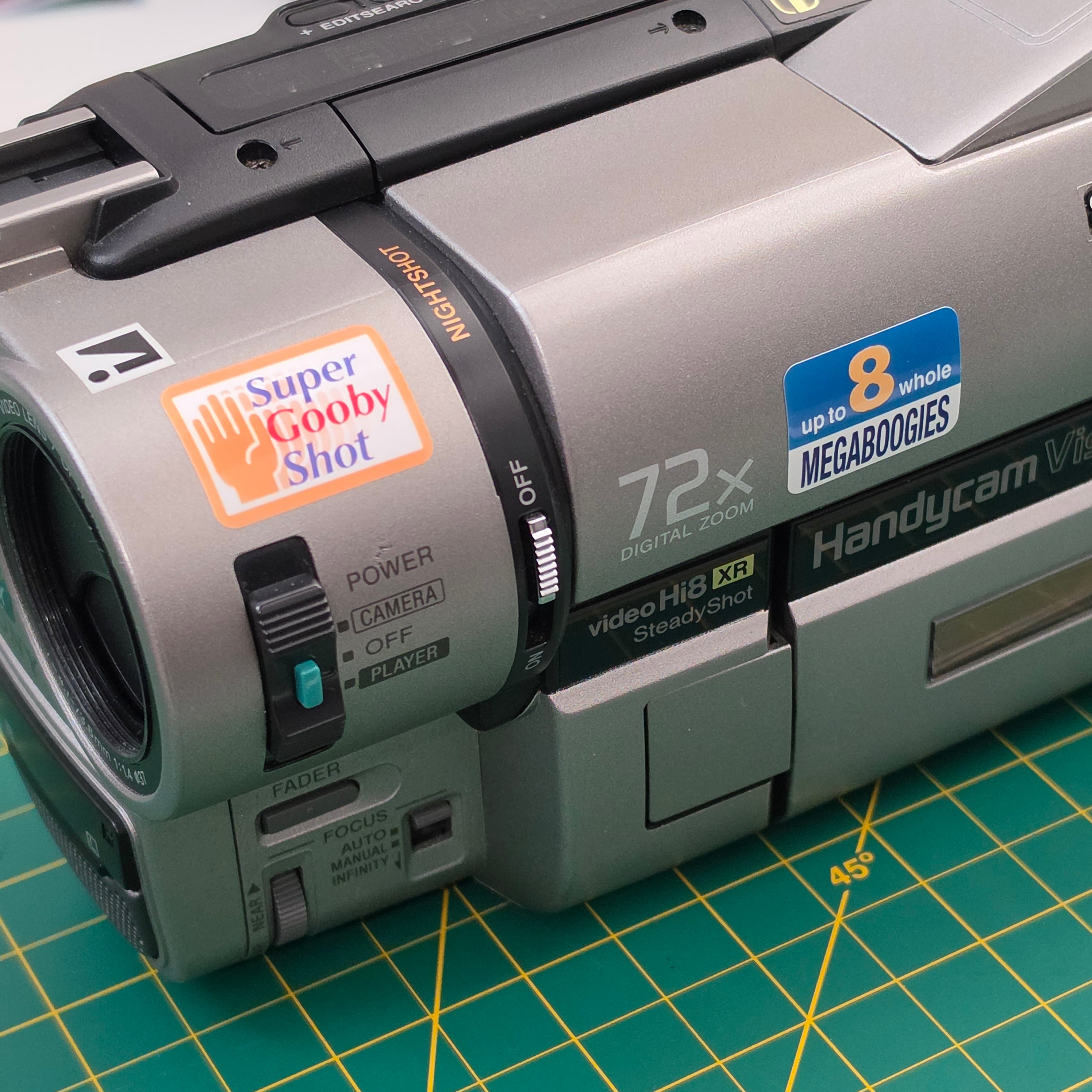 Camcorder Feature Sticker Set 01
