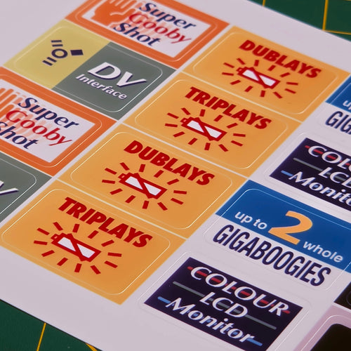 Camcorder Feature Sticker Set 01